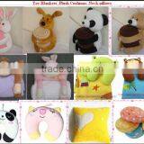 Polar Baby Blanket With Plush Toy/baby Fleece Blanket / Plush Fleece Baby Blanket thumbnail-1