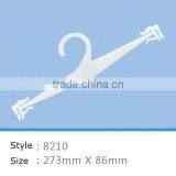 White High Quality Plastic Clothes Hanger for G-string Panty thumbnail-2