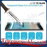 Clear Tablet Tempered Glass Screen Protectors Guard For Lg G Pad F 8.0 thumbnail-4