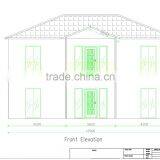 Two Storey MOst Economical Prefabricated Living Prefab House fr Earthquake Proof Quality Choice thumbnail-3