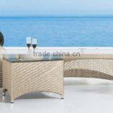 Garden Furniture Outdoor Rattan Wicker Poolside Sun Lounger(DH-9574-2)