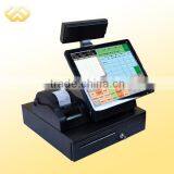 POS1501 15 Inch All In One Touch Screen POS Machine With Embedded Software