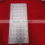 Top Quality Park Car Metal Keyboard