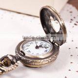 New Fashion Beautiful Long Chain Heart Shaped Antique Pocket Watch thumbnail-3