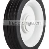 5 inch semi-pneumatic rubber wheels for shopping trolley, baby carriage, handcart