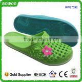 Wholesale Cheap Breathable Colorful Flower Decorated Women Eva Clogs Garden Shoes thumbnail-2