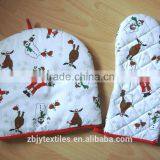 Hot Sale Heat Resistant Fabric Christmas Santa Printed Cotton Tea Pot Cover,Promotion tea cosy