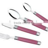 cutlery with plastic handle T015