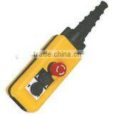 CNGAD COBP Series Yellow Crane Button Control Switch(switch Box,2-button With Emergency Control Box)(COBP-61A)