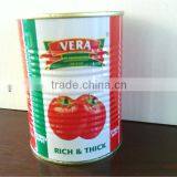 400g Canned Tomato Paste , DOUBLE CONCENTRE ,28-30%brix