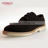 Swede Leather Lace-up Mens Casual Shoes thumbnail-5