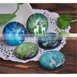 Beautiful Customized Dome Glass Crystal Portugal Souvenir Fridge Magnet thumbnail-3