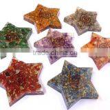 Chakra Orgonite Pentagram Star Set