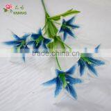 Single Stem Fashion Accessory Artificial Potted Lily for Home Decoration Hotel Decoration thumbnail-3