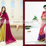 INDIAN DESIGNER EXCLUSIVE SAREES FOR WOMENS IN WHOLESALE thumbnail-3