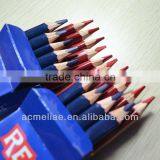 7" Jumbo Size High Quality 5.0mm Red and Blue Lead Double Colored Pencil thumbnail-4