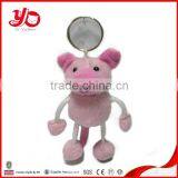 Custom Stuffed Animal Keychain Plush Pig Keychain thumbnail-1
