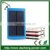 Portable solar mobile phone charger case 10000mAH