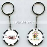 11.5g High Quality ABS Custom Lucky Poker Chip Keychain thumbnail-4