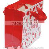Printed Small Paper Gift Bags Wholesale With Handle(ABAG-140X75-1)