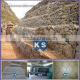 3x1x1m Galvanized Gabions/Gabion Wall/Retaining Wall Blocks(Wuxi Konson Factory)