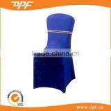 Hotel Blue Wedding Chair Cover