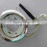 Led Lamp Holder Gx53 Gu10 Mr16 Holder Round Shape Silver Plating Fixture Holder Easy to Install High Quality 3 Years Warranty thumbnail-4