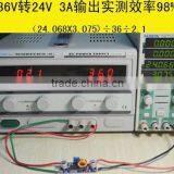Dc-dc Step Down Adjustable Power Supply Module 36v to 24v / 12v 3A Buck Converter Voltage Regulator for LED Screen , Cars ,etc thumbnail-2