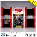 Sentron 3d cinema equipment, 3d 5d 6d 7d cinema simulator with factory low price for amusement park Business Investments