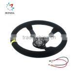 Neswest Interior Accessories SPA/MOMO deep dish 14 inch 350mm racing car steering wheel                        
                                                Quality Choice