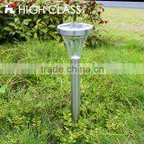 Outdoor Waterproof Stainless Steel PMMA Garden Lamp Sensor LED Solar Lawn Light thumbnail-6