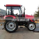 CE certificate DQ654 65HP 4WD Farm tractor with Cabin for sale