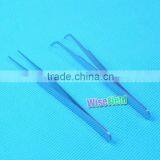 Nail Art Stainless Steel Curved Straight Tweezers Tool
