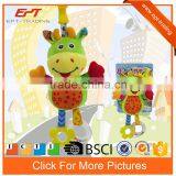 Super Soft Lovely Plush Cartoon Animal Baby Bed Rattle Baby Bell thumbnail-1