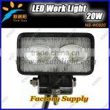 Auto Led Working Light 20w Led Work Light For Truck C Ree Led Light Offroad 4x4 Wrangler Suv Atv Truck For Jeep Pickup