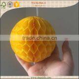 Hot Sale Small Decorative Tissue Pom Poms Honeycomb Ball
