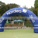 Blue Outdoor Event Entrance Inflatable Advertising Arch