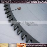 laminate board cutting tungsten carbide tipped circular saw blade with chrome coating
