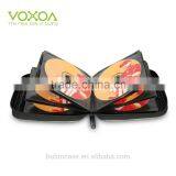 Fashion Red 32 Capacity PVC Fabric DVD Case CD Holder Personalized cd Case Multi Disc Dvd Cases thumbnail-4