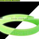 Custom Logo Cheap Silicone Fluorescent Bracelet