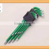 9pcs CR-V Colorful Extra Long Hex Key Wrench Set / Allen Key Set Flat Long thumbnail-2