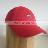Red Cotton Baseball Caps thumbnail-4