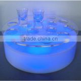 Made in China Fashion Plexiglass round wine cup rack