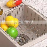 Wire Rinse Basket, Stainless Steel Finish Basket,Storage Basket