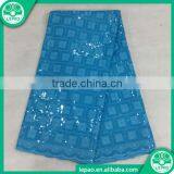 2016 African Cotton Sequins Fabric,Nigeria Wowan Fabric thumbnail-5