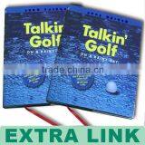 Golf Sport Gule Binding Catalogue Book Printing