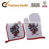 Apron Set Oven Glove Pot Holder