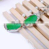 New Summer Fashion Sunglasses Keychain Wood Glasses Alloy Keychain Slipper Alloy Custom Keychain thumbnail-3