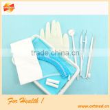 China medical instrument kit/disposable dental sets dental instrument