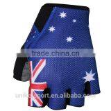 Australia flag cycling gloves